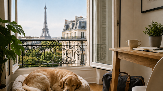 buscan voluntarios para cuidar perros en paris: ofrecen alojamiento gratis por estadias de hasta 16 dias