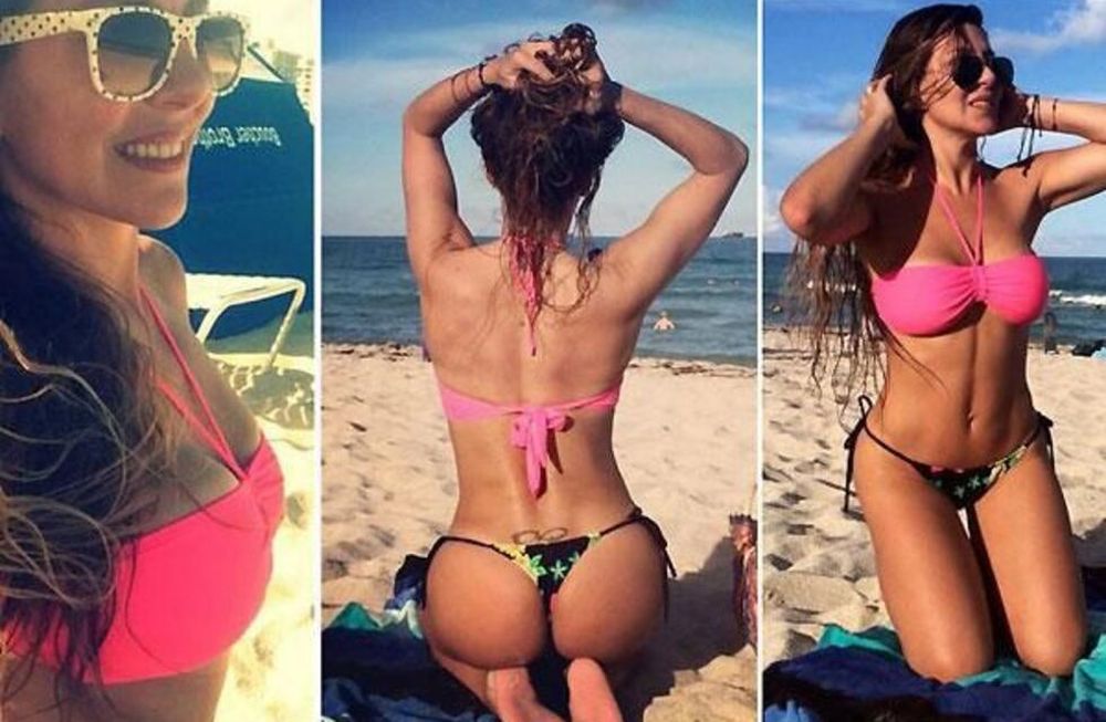 Mónica Ayos diosa escultural a los 41 años