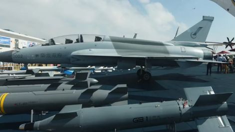 La Argentina negocia la compra de aviones de combate a China. / Foto: Gentileza