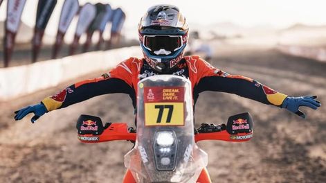 Los Andes | Luciano Benavides se quedó con la quinta etapa del Dakar en motos