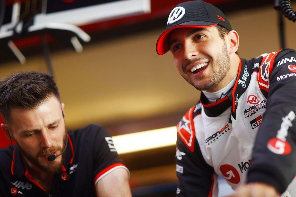 Fórmula 1. El piloto de Haas, Esteban Ocon, el hocicón