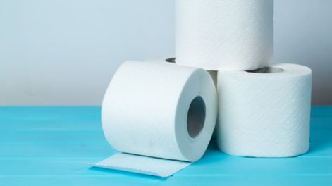 Papel higiénico.