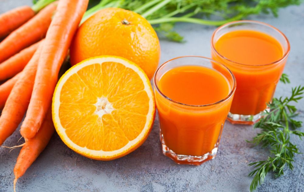 El jugo de zanahoria es ideal para tu cuerpo porque también mejora la digestión.