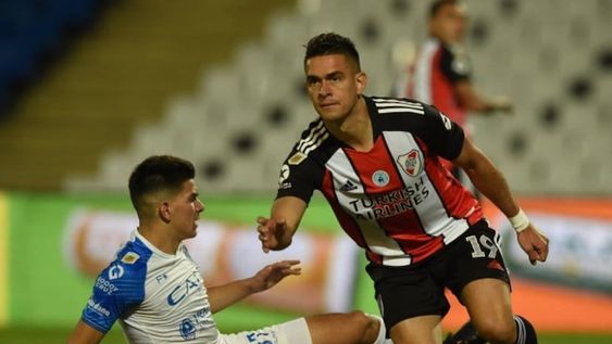 Rafael Santos Borré, goleador del ciclo Gallardo en River Plate.