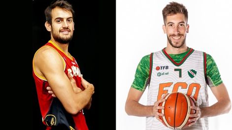 Más Delfino y Cosolito, las nuevas caras de Rivadavia. / Gentileza: Prensa Rivadavia Básquet