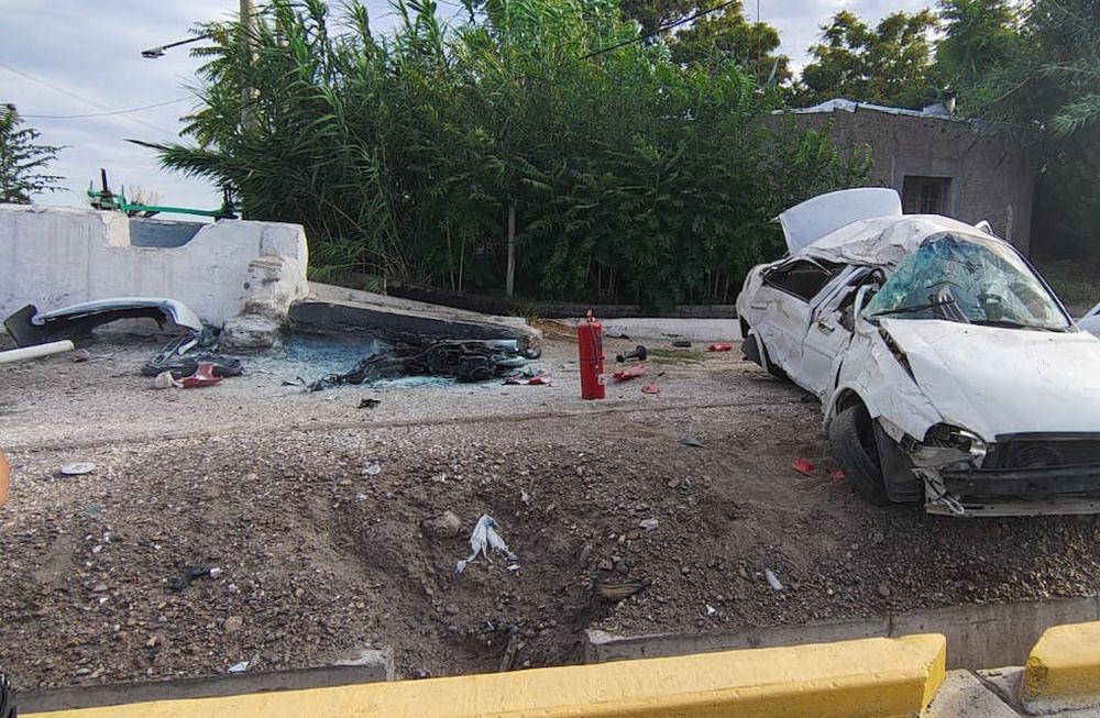 En Junín, un hombre de 43 años falleció tras ser impactado por un joven de 20 años que manejaba con 0.63 gramos de alcohol en sangre | Foto Ministerio de Seguridad