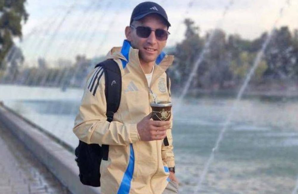 Agustín Nahuel Gallo, el gendarme detenido en Venezuela por el régimen de Maduro. (TN)