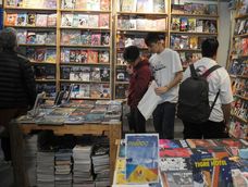 Chicos en la Feria del Libro de Buenos Aires