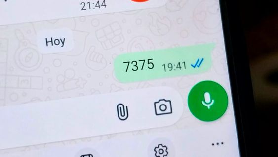 El mensaje oculto que se viralizó en WhatsApp.
