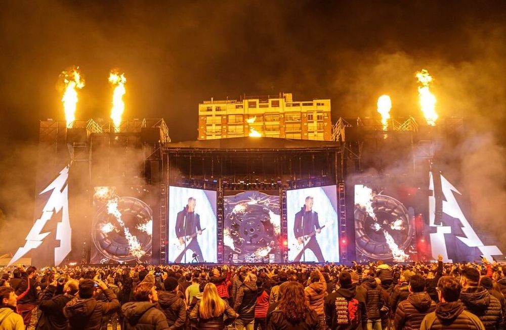 En la noche de este sábado, Metallica ofreció otro show para recordar por siempre. (Instagram @dfallaccess)