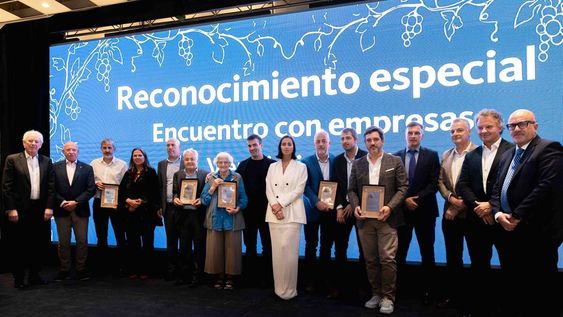 Banco Nación reconoció a empresarios mendocinos durante la vendimia