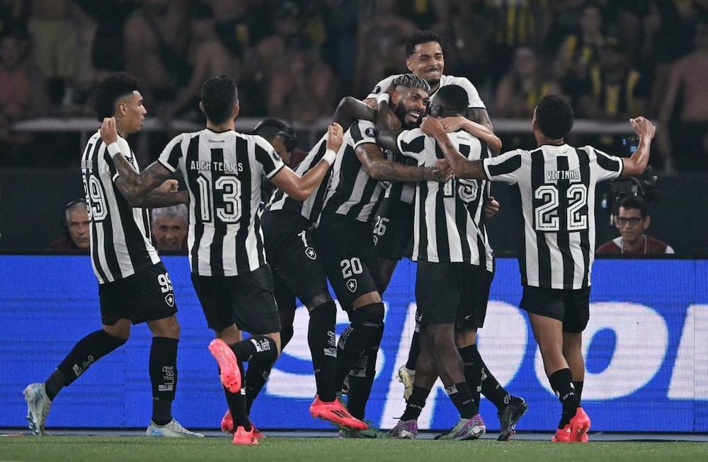 Botafogo humilló a Peñarol y reservó los pasajes para la final de la Libertadores. / Gentileza.