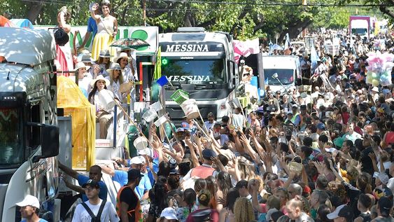 Llegó el Día V: con el Carrusel, el fervor popular de la Vendimia 2025 gana las calles. Foto: Archivo Los Andes.