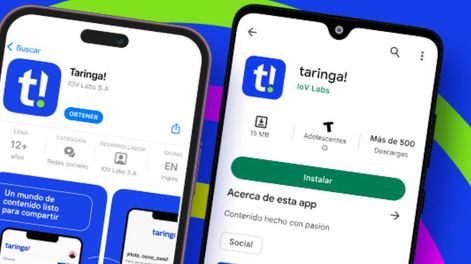Taringa! lanzó su app beta. Foto: Taringa!