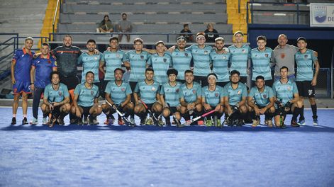 Hockey Césped. El team Quimera en su totalidad