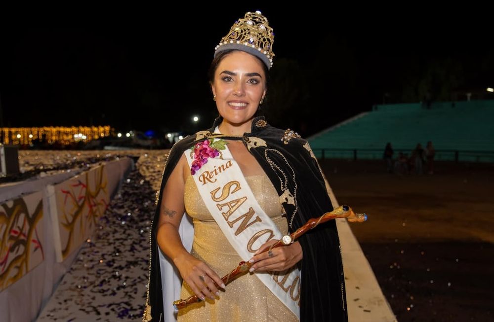 Luz Soria, la nuova regina della vendemmia di San Carlos.