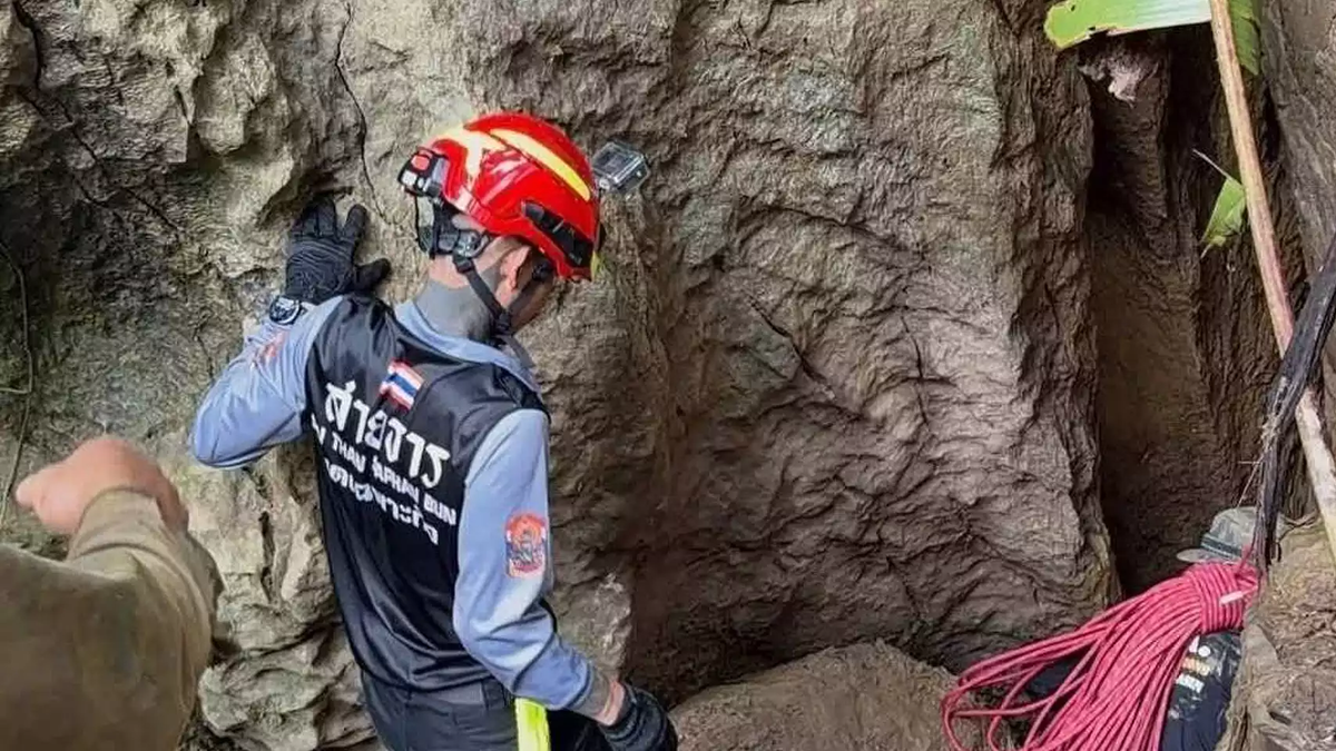 Drama en Laos: siete personas quedaron atrapadas en una cueva inundada mientras buscaban oro