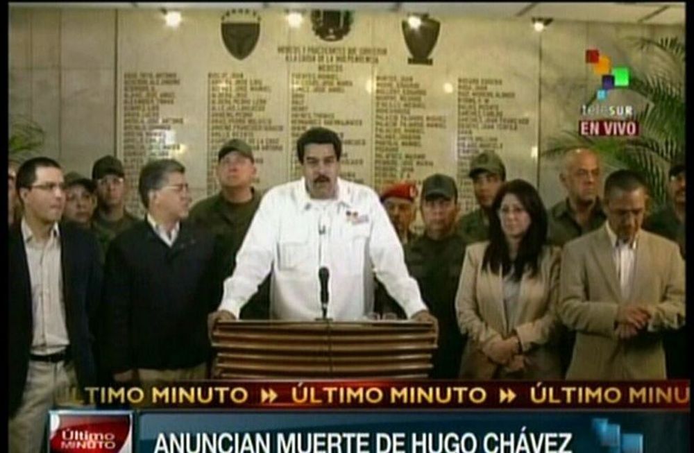Como Chávez ordenó, Maduro es presidente interino