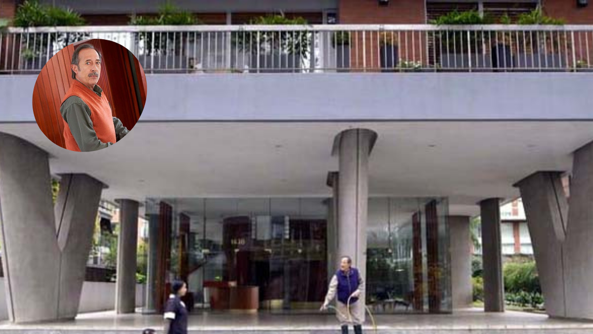 Así es el edificio de El Encargado: fachada sobria, balcones amplios, y detalles de mediados del siglo pasado