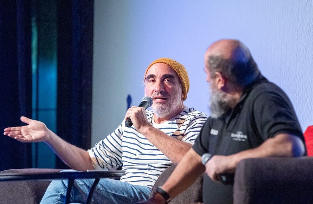 Maipú: Miguel Rep, el reconocido humorista gráfico estuvo en el Imperial