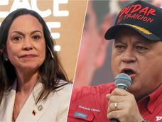 Tras años de censura, un canal de Venezuela transmitió a Corina Machado y recibió una amenaza de Diosdado Cabello.