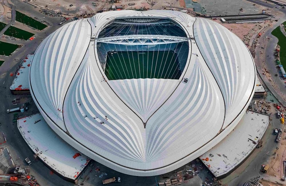 Al Janoub Stadium. Obra del estudio Zaha Hadid Arquitectos y la corporación tecnológica Aecom. / Gentileza.