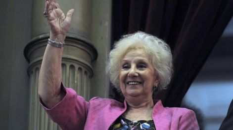 Estela de Carlotto opinó sobre la relación de Kirchner y Kicillof.