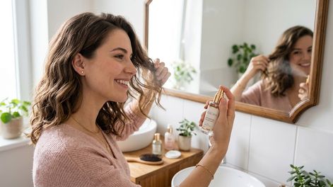perfume capilar: que es, como se aplica y por que es el toque final de una rutina elegante