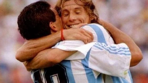 Caniggia reconoció que está devastado por el fallecimiento de Maradona. / Gentileza.