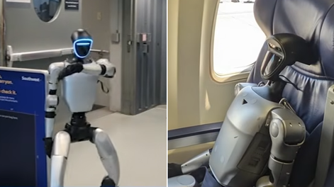 Un robot intentó abordar un vuelo y provocó una demora inesperada