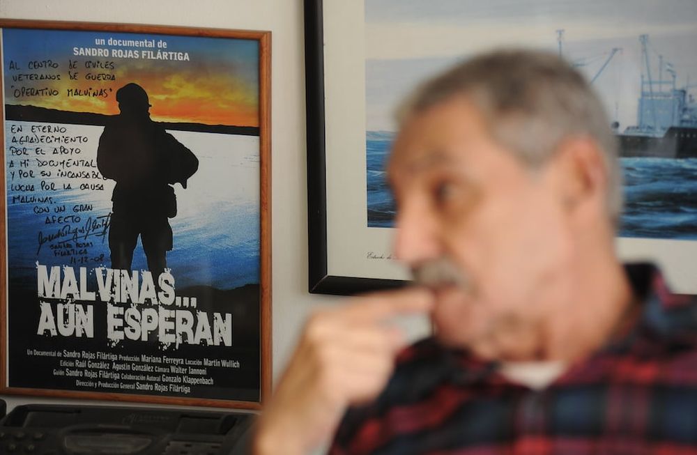Veteranos de Malvinas Civiles para el Especial de la CorresponsalíaFoto Federico Lopez Claro