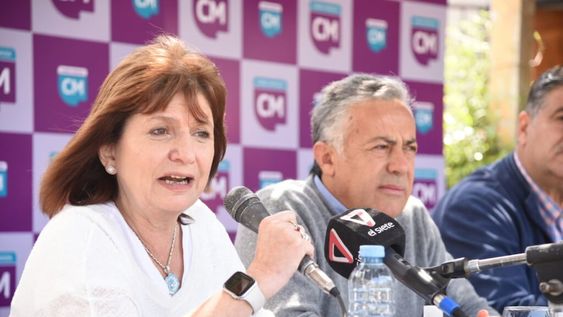 Bullrich y Cornejo consideraron que el Gobierno nacional debe actuar en el conflicto mapuche en el sur (Foto Prensa Cambia Mendoza)