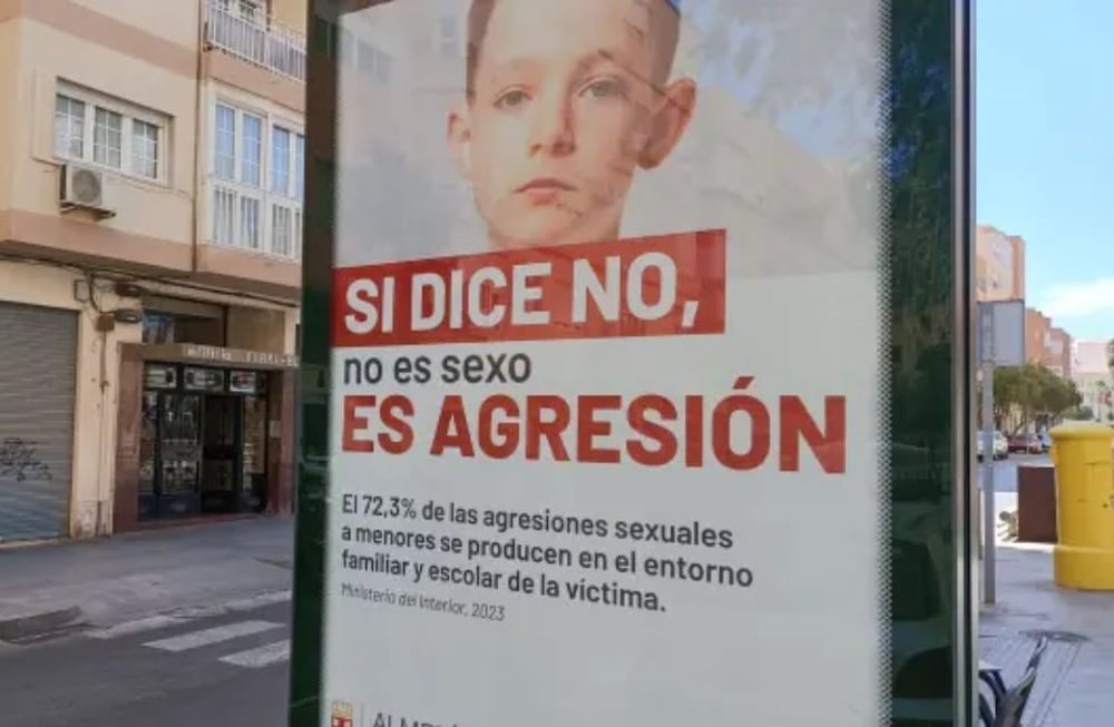 El centro de la polémica, es que el enunciado que busca sensibilizar sobre la problemática esconde otro significado que los encargados de la campaña deberían haber controlado, según manifestaron múltiples ciudadanos e internautas. Foto: Gentileza Redes Sociales.