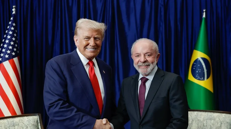 Luíz Inácio Lula da Silva y Donald Trump.&nbsp;