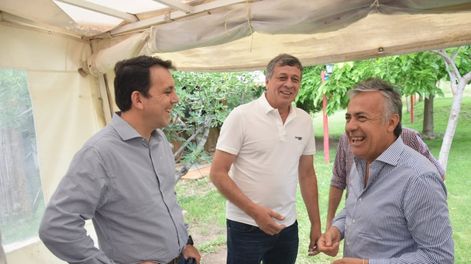 Tadeo García Zalazar, Daniel Orozco y Alfredo Cornejo.