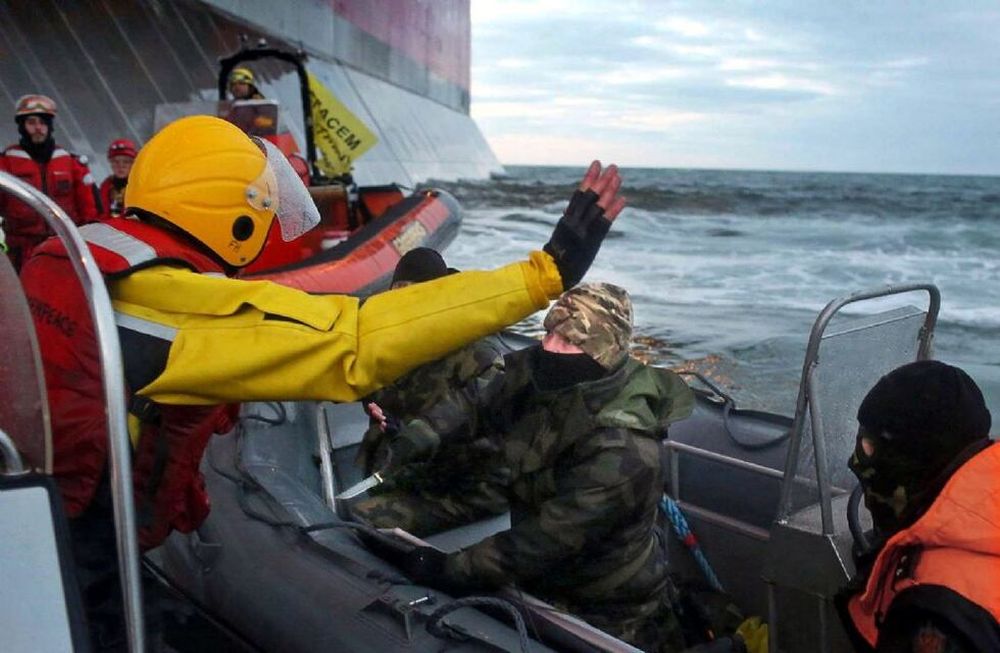Liberaron a dos de los activistas de Greenpeace