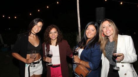 Aldi Ortubia, Marilú Boreiro, Luciana Vilches y Nadia Giuliani.