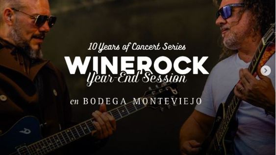Wine Rock Year End Session: ¡tu copa, la montaña y mucho rock!