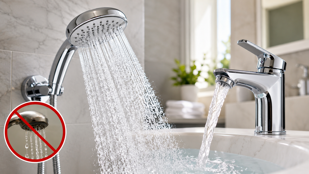 Adiós al agua con poca presión en casa: aumenta fácilmente la presión de la ducha y del grifo sin usar mecanismos