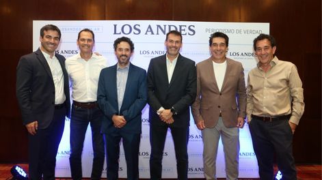 Joaquín Barbera, Mauricio Badaloni, Pablo Dellazoppa, Juan Franco Badaloni, Gustavo y Ariel Bernardi celebrando la gran convocatoria y los logros alcanzados en 2025.