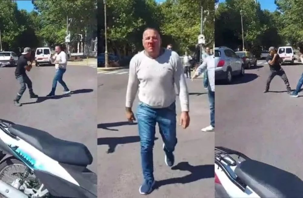El Volador se tomó a piñas con Emanuel, hombre de confianza de Iván Tobar, el capo de Los Leales, en una disputa que data desde hace un tiempo y tiene como principal objetivo adueñarse de la UOCRA Seccional La Plata. / Gentileza.