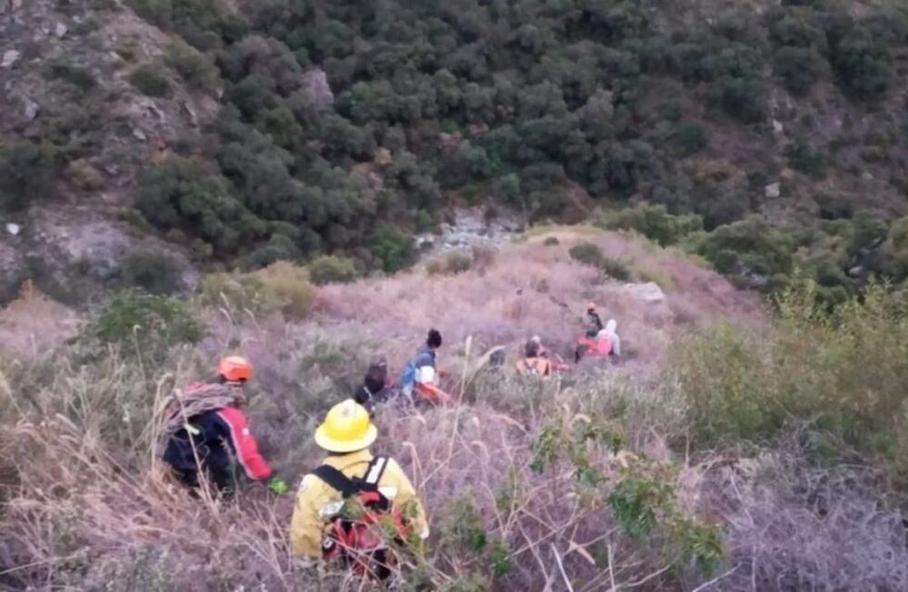 Dos niños se extraviaron en las sierras de Villa Larca y tuvieron que rescatarlos
