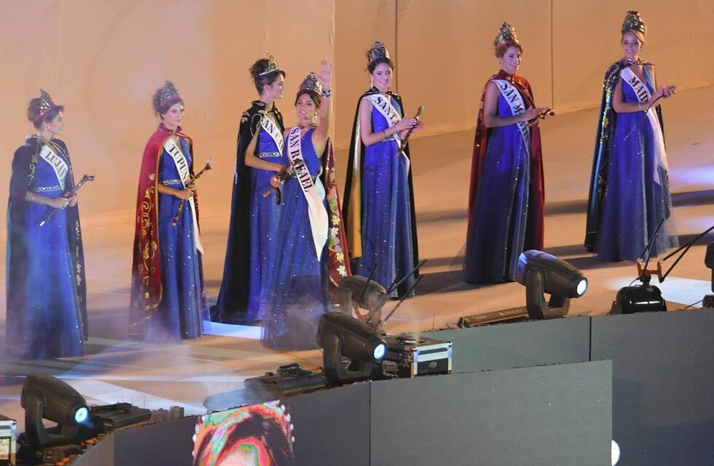 Recuento. Uno de los momentos de la Fiesta que los mendocinos siguen con mayor atención. Puede que este año que no se haga. Foto: Ignacio Blanco / Los Andes.