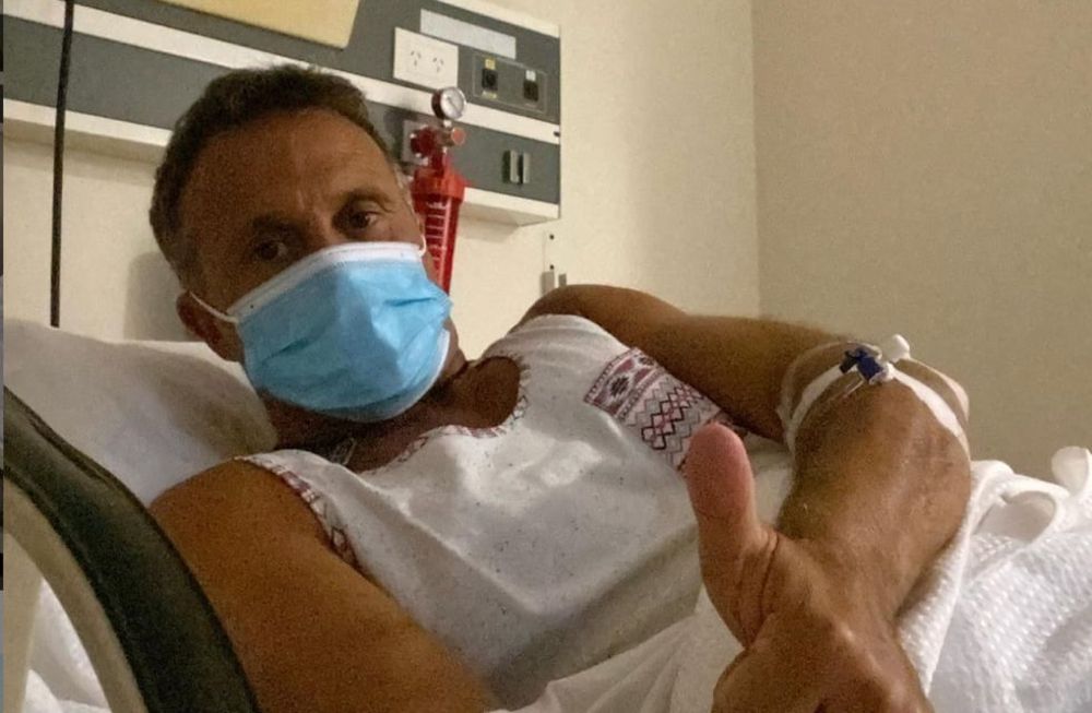 El periodista va informando por redes sobre su estado de salud.