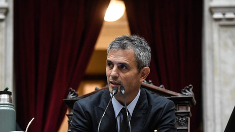 Martín Menem acusó al kirchnerismo de un “intento de desestabilización”. (foto archivo)