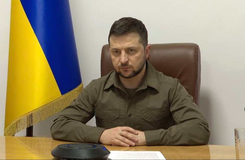Volodimir Zelenski, presidente de Ucrania.