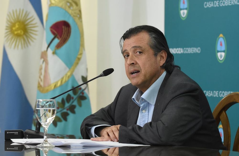 El Ministro de Gobierno, Trabajo y Justicia, Víctor Ibáñez - Mariana Villa / Los Andes