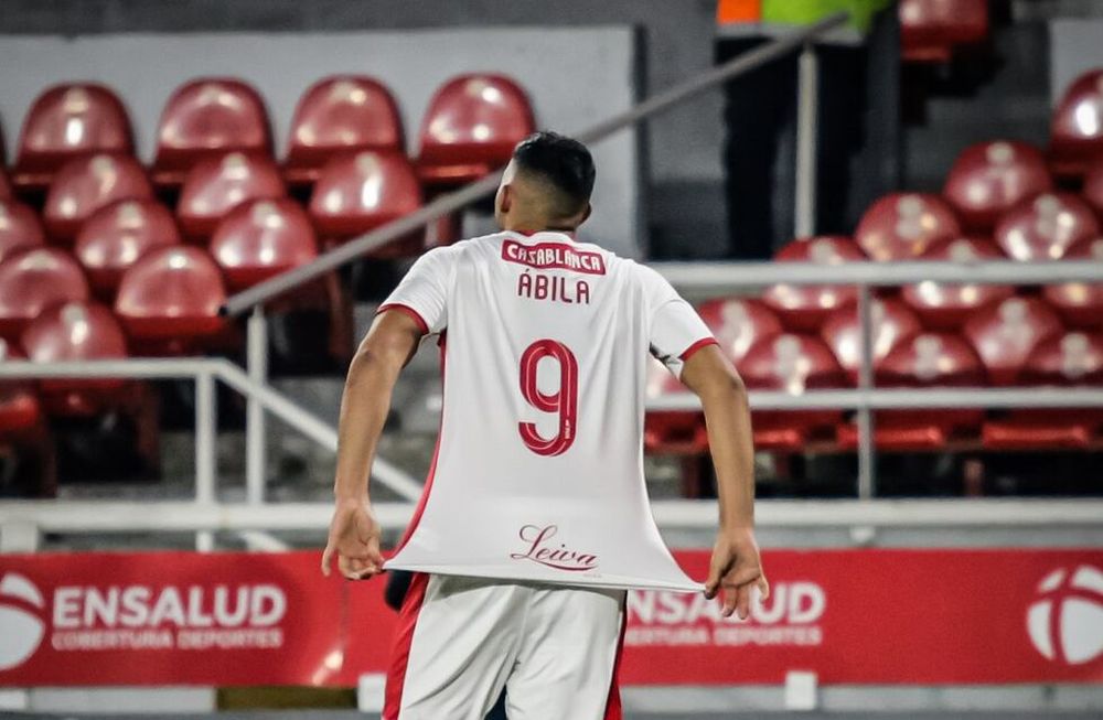 Wanchope Abila, una de las máximas figura de Huracan. / Gentileza.