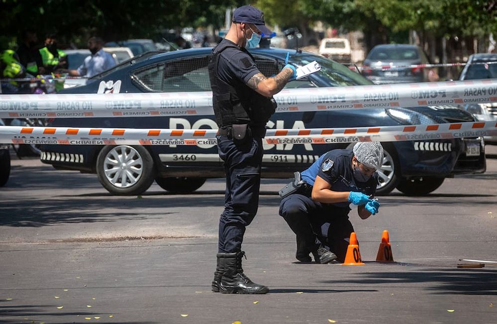 Arias fue asesinado a unos metros de su casa, en Dorrego. El caso se resolvió en cuestión de horas, cuando cayó Godoy. Foto: Ignacio Blanco / Los Andes