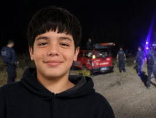 Nahuel González, el niño que falleció ahogado en un canal de Junín.